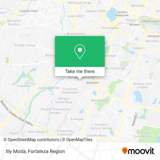 Illy Moda map