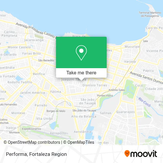 Performa map
