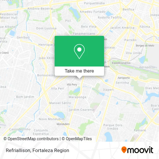 Refriallison map