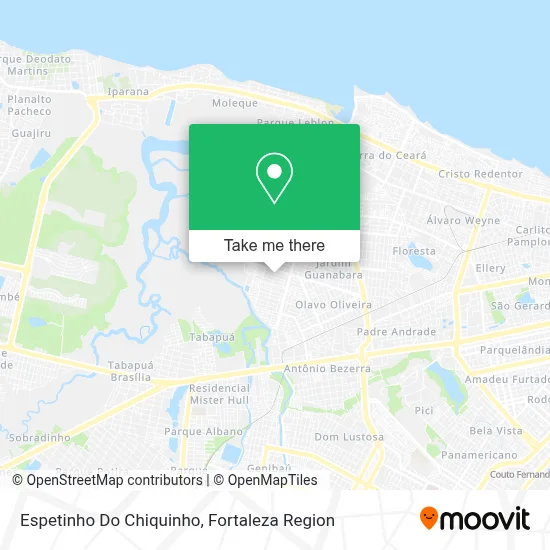 Espetinho Do Chiquinho map