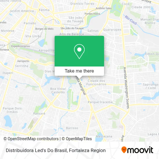 Distribuidora Led's Do Brasil map
