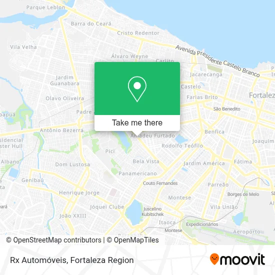 Rx Automóveis map