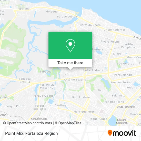 Point Mix map