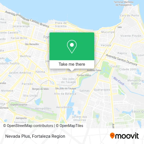 Nevada Plus map