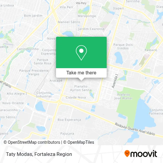 Taty Modas map