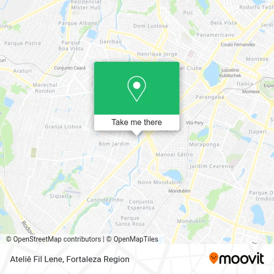 Ateliê Fil Lene map