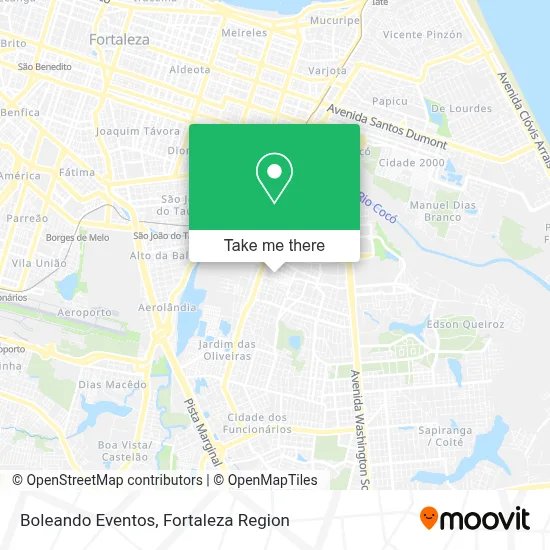 Boleando Eventos map