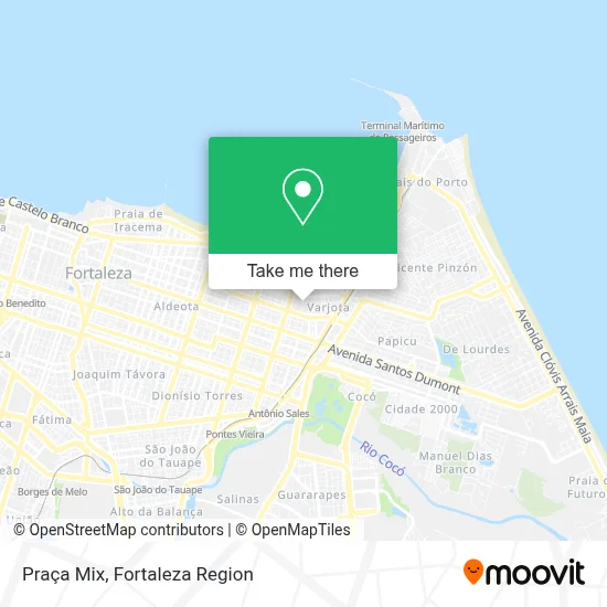 Praça Mix map