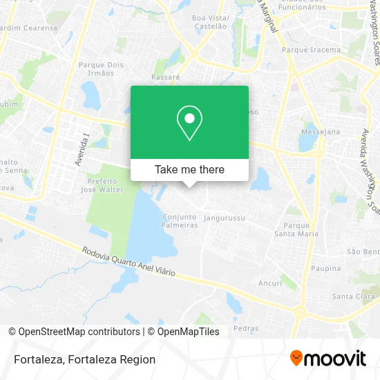 Fortaleza map