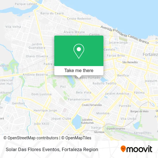 Solar Das Flores Eventos map