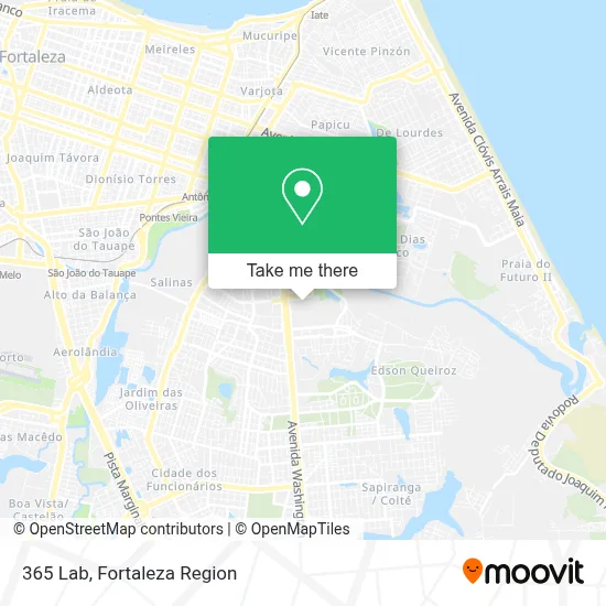 365 Lab map