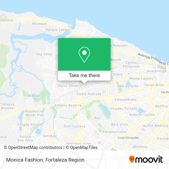 Monica Moda map