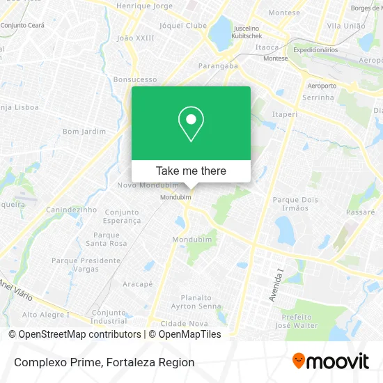 Complexo Prime map