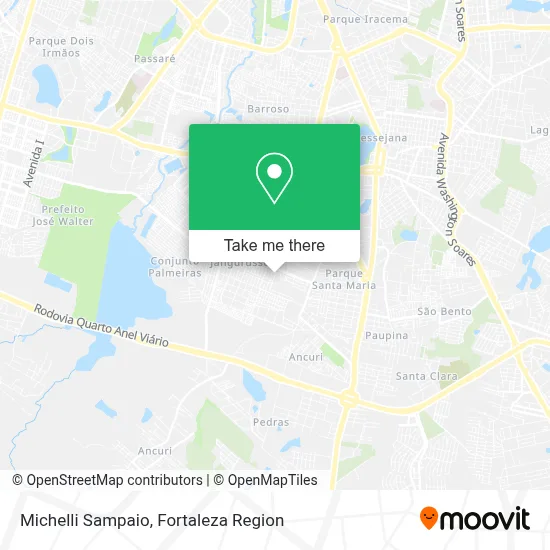 Michelli Sampaio map