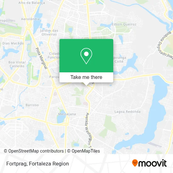 Fortprag map