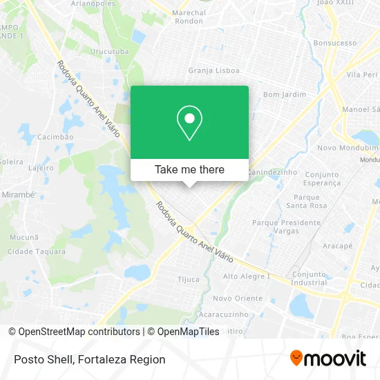 Posto Shell map