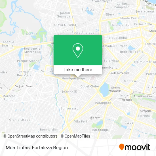 Mda Tintas map