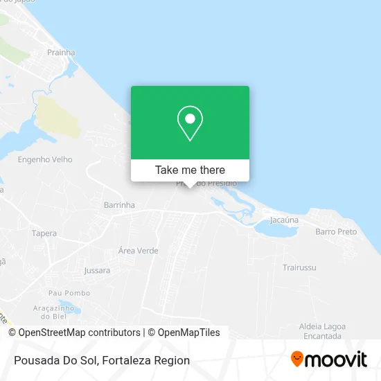 Pousada Do Sol map