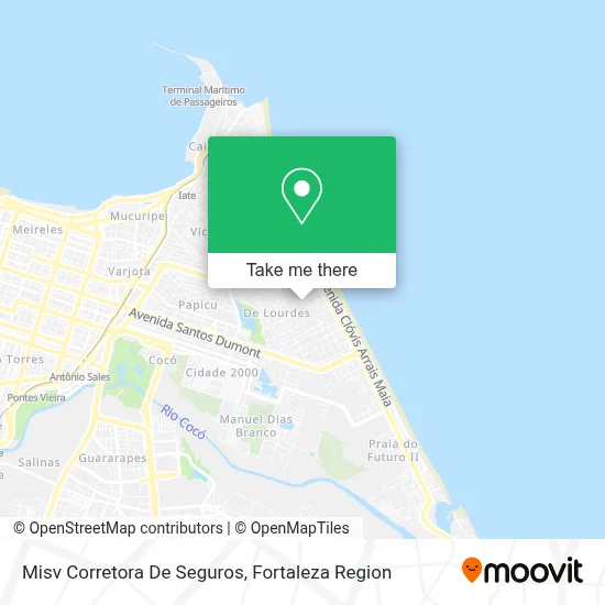 Misv Corretora De Seguros map