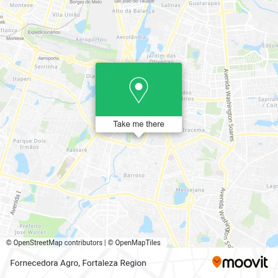 Fornecedora Agro map