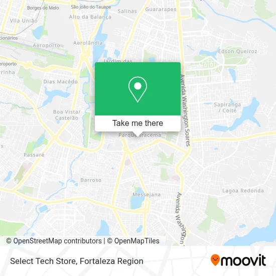 Select Tech Store map