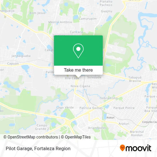 Pilot Garage map