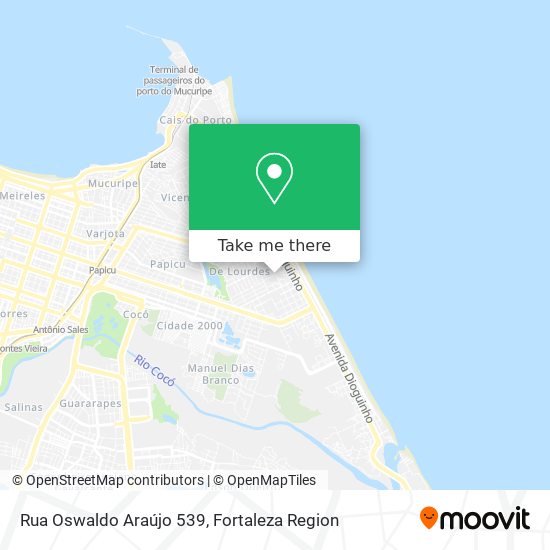 Rua Oswaldo Araújo 539 map