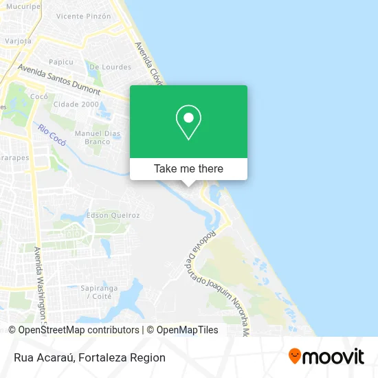 Rua Acaraú map