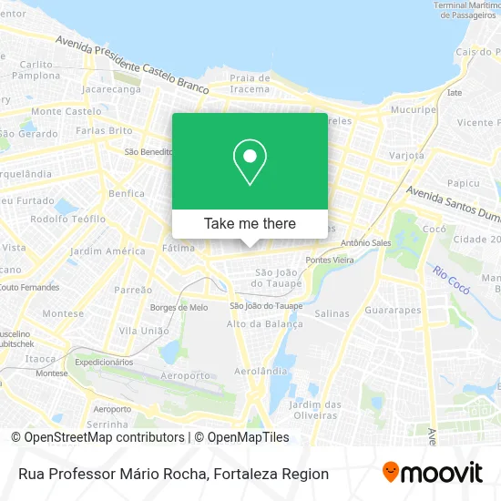 Rua Professor Mário Rocha map