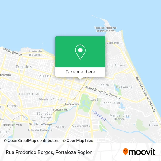 Rua Frederico Borges map