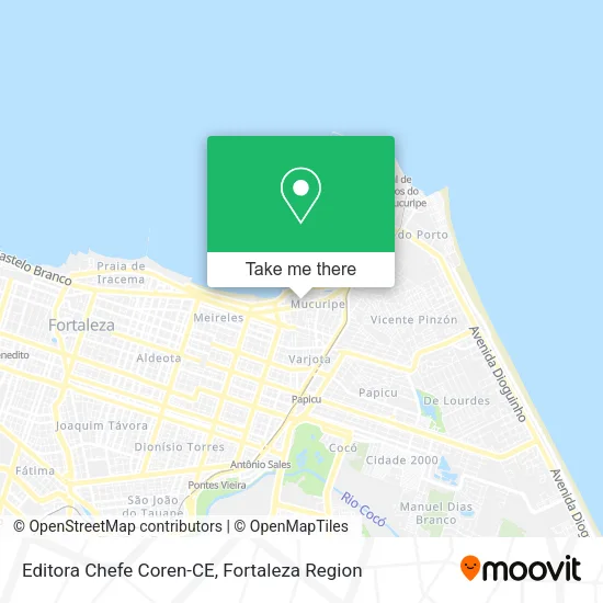 Editora Chefe Coren-CE map