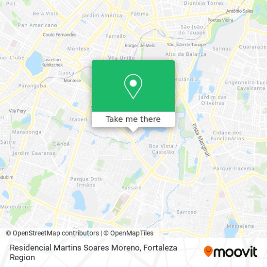 Residencial Martins Soares Moreno map