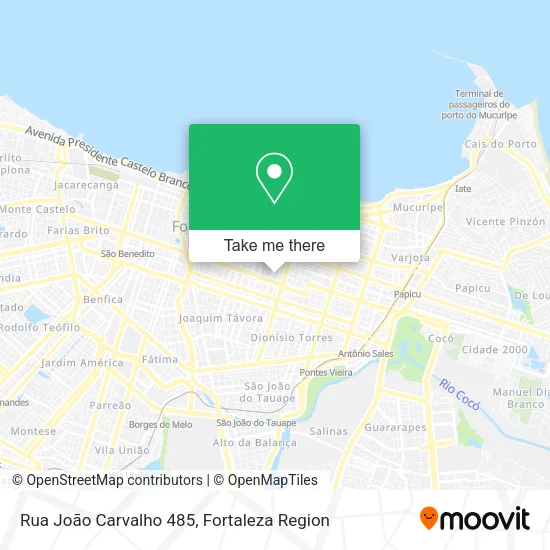 Rua João Carvalho 485 map