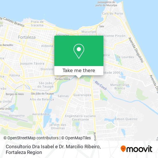 Consultorio Dra Isabel e Dr. Marcilio Ribeiro map