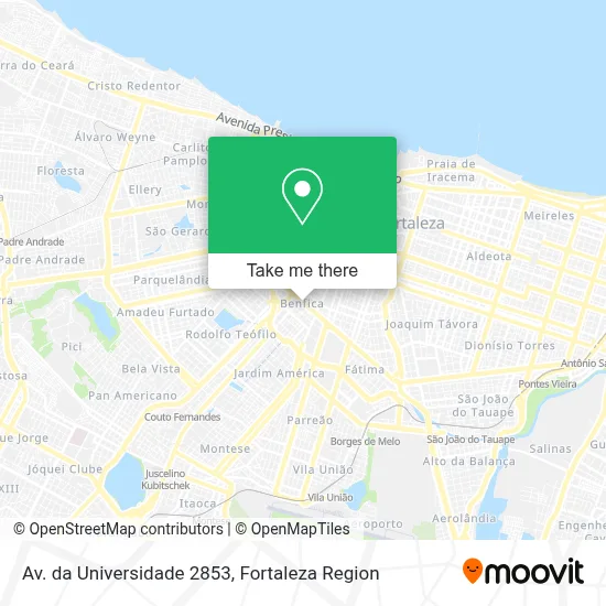 Av. da Universidade 2853 map