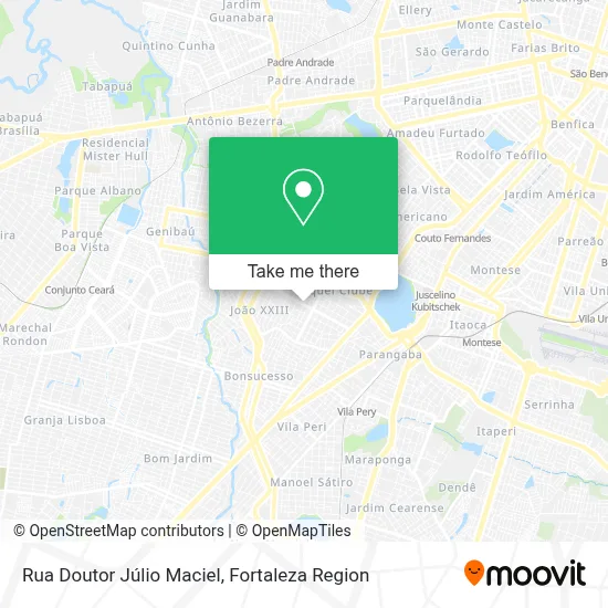 Rua Doutor Júlio Maciel map
