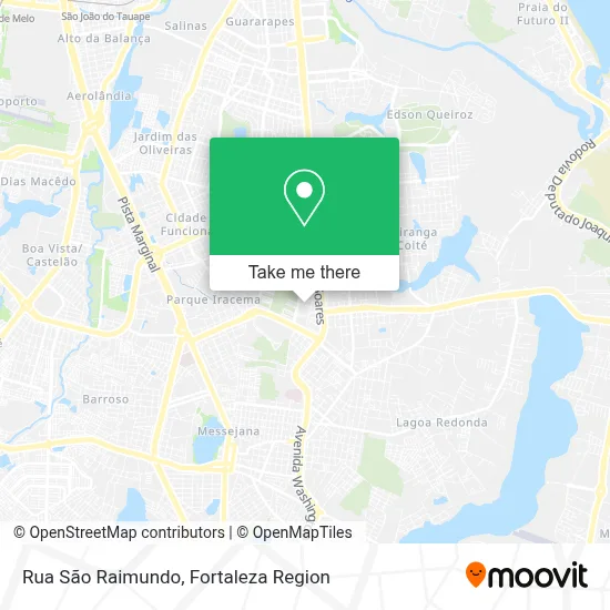 Rua São Raimundo map