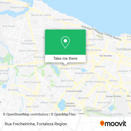 Rua Frecheirinha map
