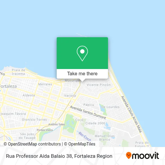 Rua Professor Aída Balaio 38 map