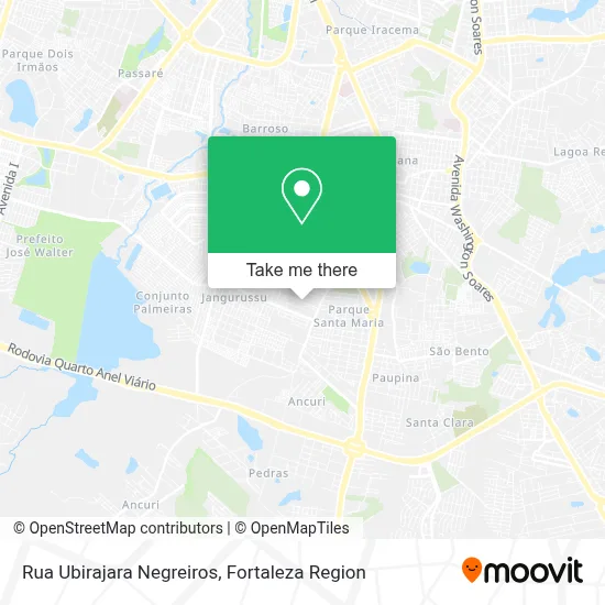 Rua Ubirajara Negreiros map