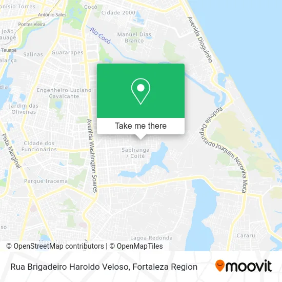 Rua Brigadeiro Haroldo Veloso map