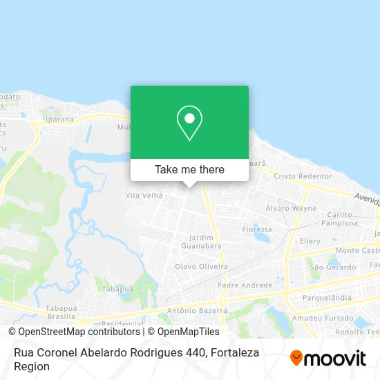 Rua Coronel Abelardo Rodrigues 440 map