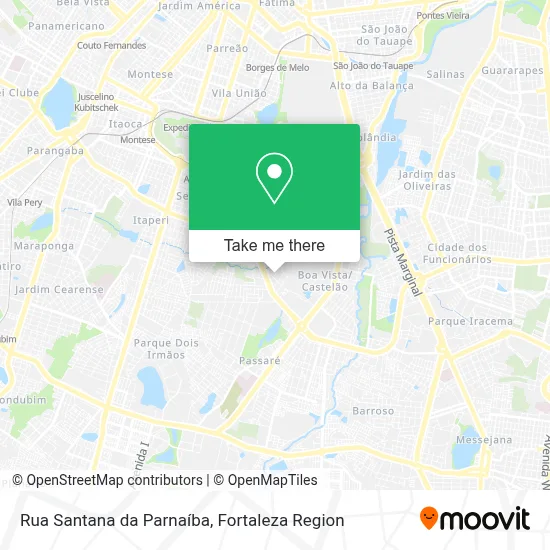 Rua Santana da Parnaíba map
