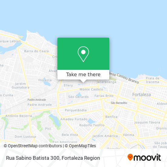 Rua Sabino Batista 300 map