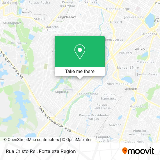 Rua Cristo Rei map
