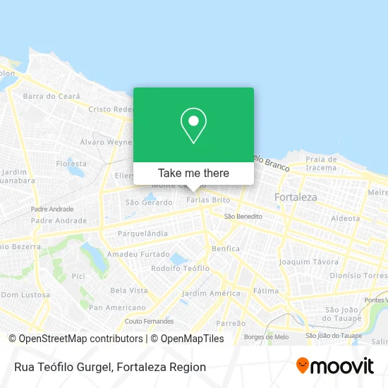 Rua Teófilo Gurgel map