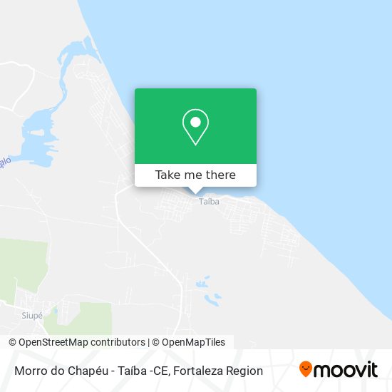 Morro do Chapéu - Taíba -CE map