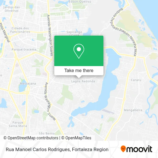 Rua Manoel Carlos Rodrigues map