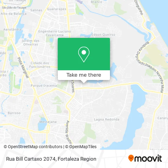 Rua Bill Cartaxo 2074 map