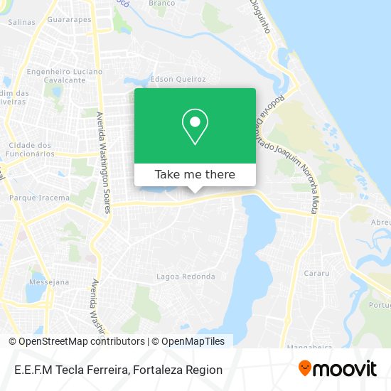 E.E.F.M Tecla Ferreira map